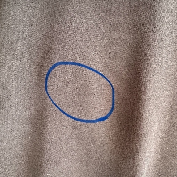 BCBG Maxazria fitted dress with short sleeves, ruffled, knee length, silk - Picture 16 of 16